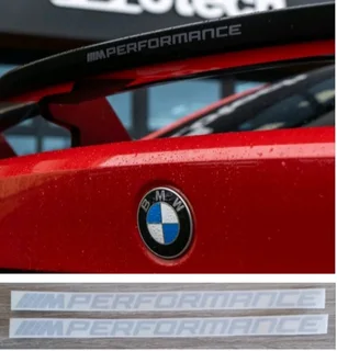 BMW G80 G82 spoiler and side sill M Performance stickers
