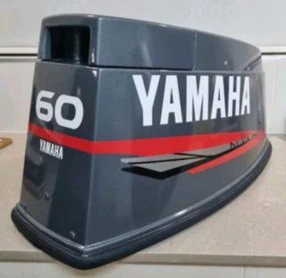 Yamaha 60 two stroke outboard motor cowl stickers decals vinyl graphics