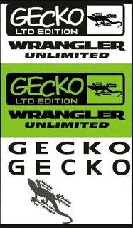 Jeep Wrangler JK side fender stickers decals