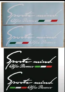 Alfa Romeo brake caliper stickers decals sets