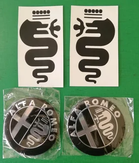 Alfa Romeo brake caliper stickers decals sets