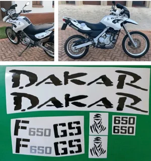BMW F650 GS Dakar decals stickers graphics kits