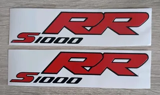 2009 BMW S1000RR side fairing stickers decals