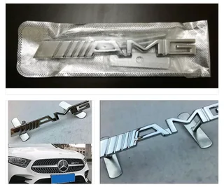 AMG mesh grille bolt on badge