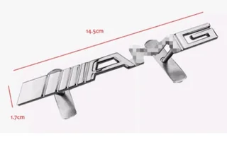 AMG mesh grille bolt on badge