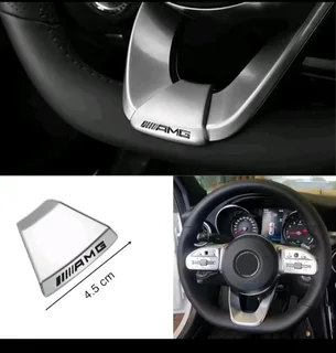 AMG mesh grille bolt on badge