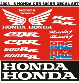 2003 - 06 Honda CBR 600RR stickers decals kits
