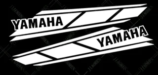 Yamaha side stripe stickers decals graphics
