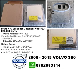 Volvo S80 headlight xenon ballast control module