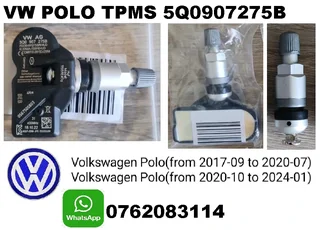 VW Polo TPMS tyre pressure monitor sensors