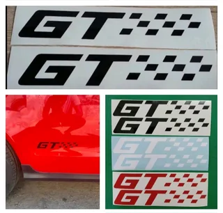 New VW Polo Vivo GT side &amp; back stickers decals