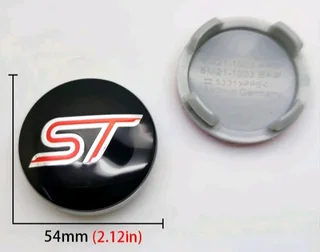 54mm Ford Wheel centre caps emblems