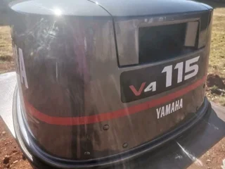 Yamaha V4 115 outboard motor decals stickers kits
