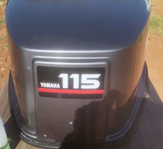 Yamaha V4 115 outboard motor decals stickers kits