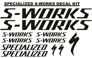 S Works bicycle frame stickers decals vinyl graphics