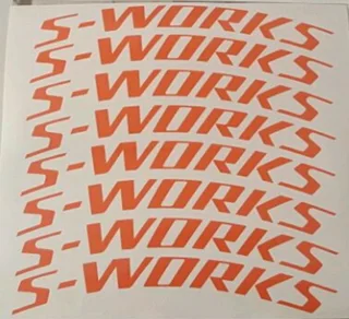 S Works bicycle frame stickers decals vinyl graphics