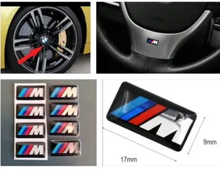 BMW X3 X5 Competition badges emblems