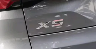 BMW X5 X3 Competition badges emblems