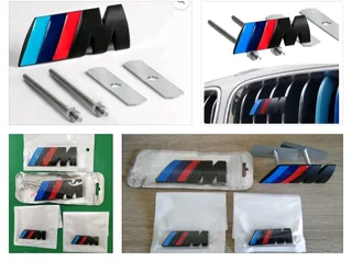 BMW X5 X3 Competition badges emblems