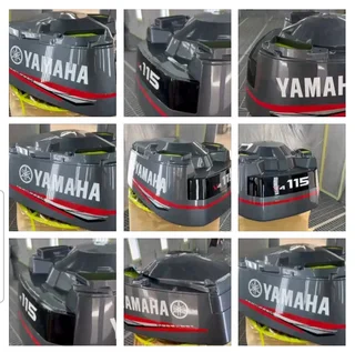 Yamaha V4 130 boat motor stickers decals kits