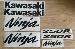 2008 Kawasaki Ninja 250R decals stickers vinyl graphics kits