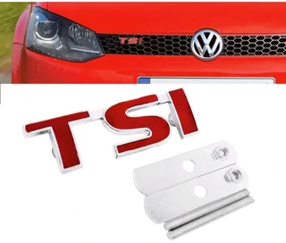VW TSI badges emblems keyrings
