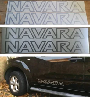 Nissan Navara stickers decals badges