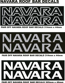 Nissan Navara stickers decals badges