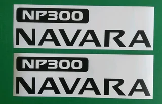 Nissan Navara stickers decals badges