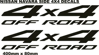Nissan Navara stickers decals badges