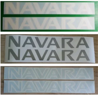 Nissan Navara decals stickers badges