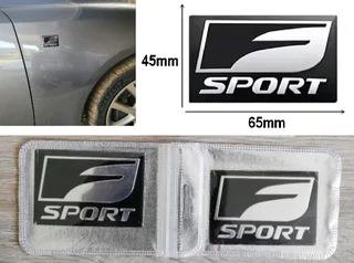 Lexus F Sport side fender badges emblems