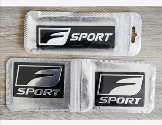 Lexus F Sport side fender badges emblems