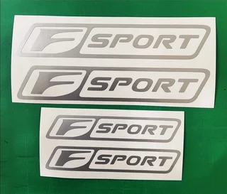 Lexus F Sport side fender badges emblems