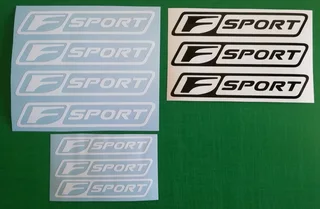 Lexus F Sport side fender badges emblems