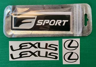 F Sport Lexus fender badges emblems
