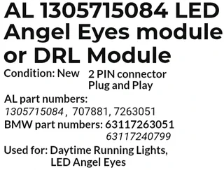 BMW E70 LCI Headlight LED DRL module
