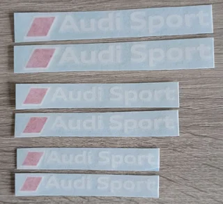 Audi Sport brake caliper decals stickers