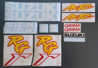 1992 Suzuki RG 125F stickers decals vinyl graphics kits