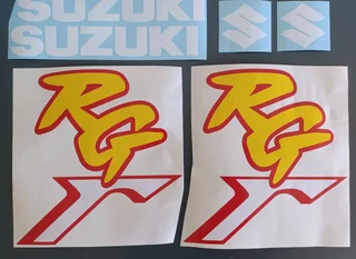1992 Suzuki RG 125F stickers decals vinyl graphics kits