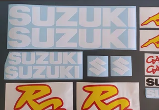 1992 Suzuki RG 125F stickers decals vinyl graphics kits