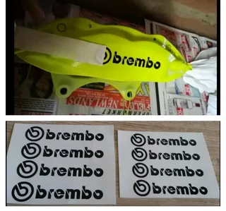 Brembo caliper decals stickers sets