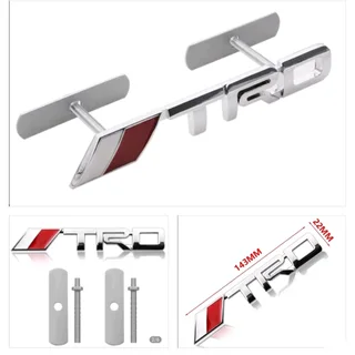 TRD Toyota badges emblems decals stickers