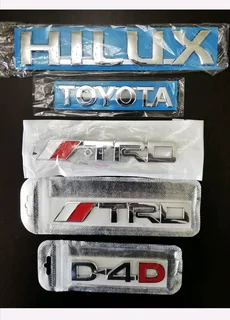 TRD Toyota badges emblems decals stickers