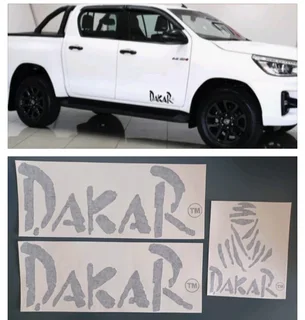 Dakar Toyota Hilux stickers decals vinyl graphics