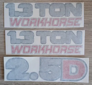 KIA K2700 K2500 stickers decals vinyl graphics