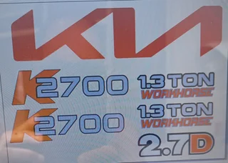 KIA K2700 K2500 stickers decals vinyl graphics