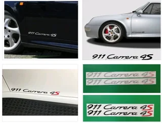 Porsche decals stickers, TPMS sensors