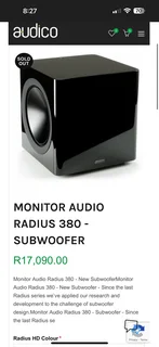 Monitor Audio Subwoofer
