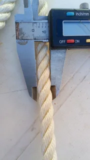 Anchor Rode. 12mm x 44m. Three strand.